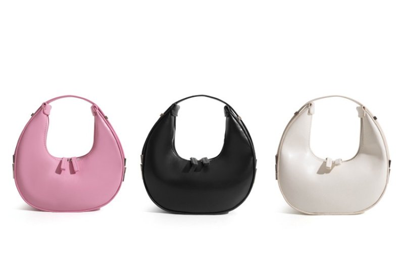 画像11: one shoulder underarm crescent underarm shoulder tote bag トニミニ三日月型アンダーアームショルダートートバッグ (11)