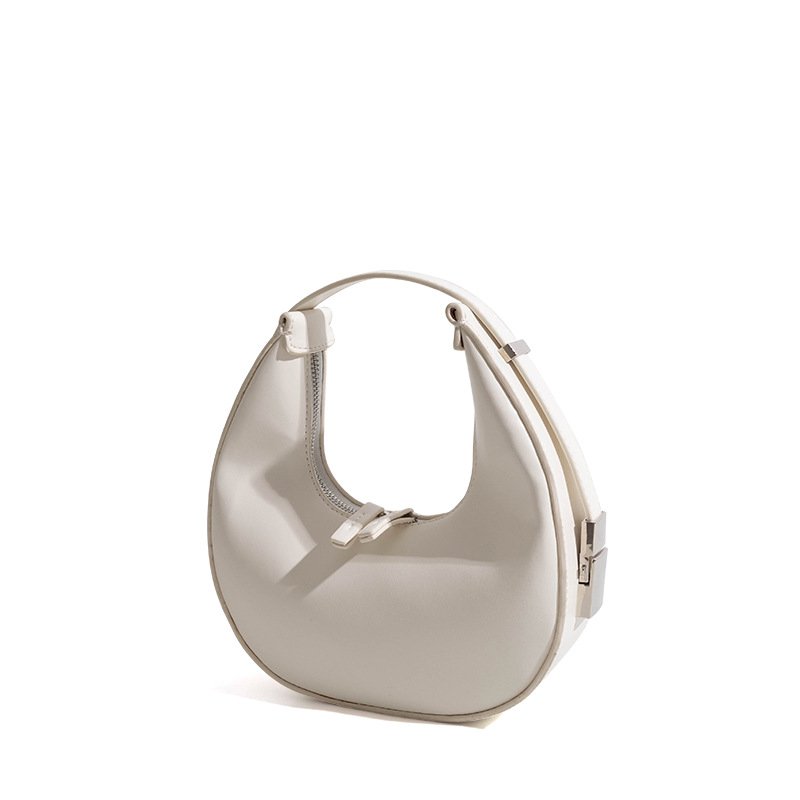 画像12: one shoulder underarm crescent underarm shoulder tote bag トニミニ三日月型アンダーアームショルダートートバッグ (12)