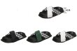 画像5: flat cross checkerboard muffin bottom one word slippers sandals 　クロスチェッカーボードマフィンボトムサンダルスリッパ    (5)