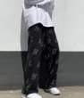 画像5: Unisex Alphabet logo sweatpants trousers 　男女兼用ユニセックスアルファベットロゴスウェットパンツ (5)