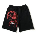 画像2: Simpson Trippie Redd Half Pants　ユニセックス男女兼用シンプソンペイント ハーフパンツ　ショートパンツ スウェットパンツ  (2)