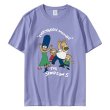 画像10: Dancing Simpson Family print t-shirts  　ユニセックス 男女兼用ダンシングシンプソンファミリープリントTシャツ (10)