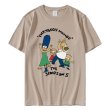 画像11: Dancing Simpson Family print t-shirts  　ユニセックス 男女兼用ダンシングシンプソンファミリープリントTシャツ (11)