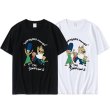 画像20: Dancing Simpson Family print t-shirts  　ユニセックス 男女兼用ダンシングシンプソンファミリープリントTシャツ (20)