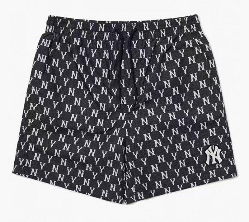 画像1:  MLB NY Monogram Short Pants  MLB NY 　男女兼用ユニセックスニューヨークヤンキースモノグラムショート パンツ (1)