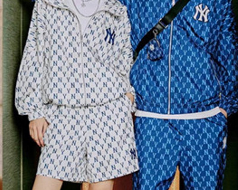 画像4:  MLB NY Monogram Short Pants  MLB NY 　男女兼用ユニセックスニューヨークヤンキースモノグラムショート パンツ (4)