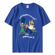 画像7: Dancing Simpson Family print t-shirts  　ユニセックス 男女兼用ダンシングシンプソンファミリープリントTシャツ (7)