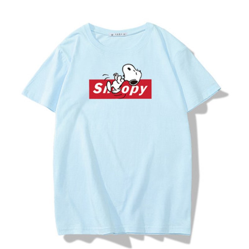 画像4: Red Box x Snoopy print t-shirts  　ユニセックス 男女兼用レッドボックス×スヌーピープリントTシャツ (4)
