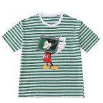 画像2: taking a picture Mickey Mouse print T-shirt　ミッキーマウス テイキングピクチャープリント半袖Tシャツ  (2)