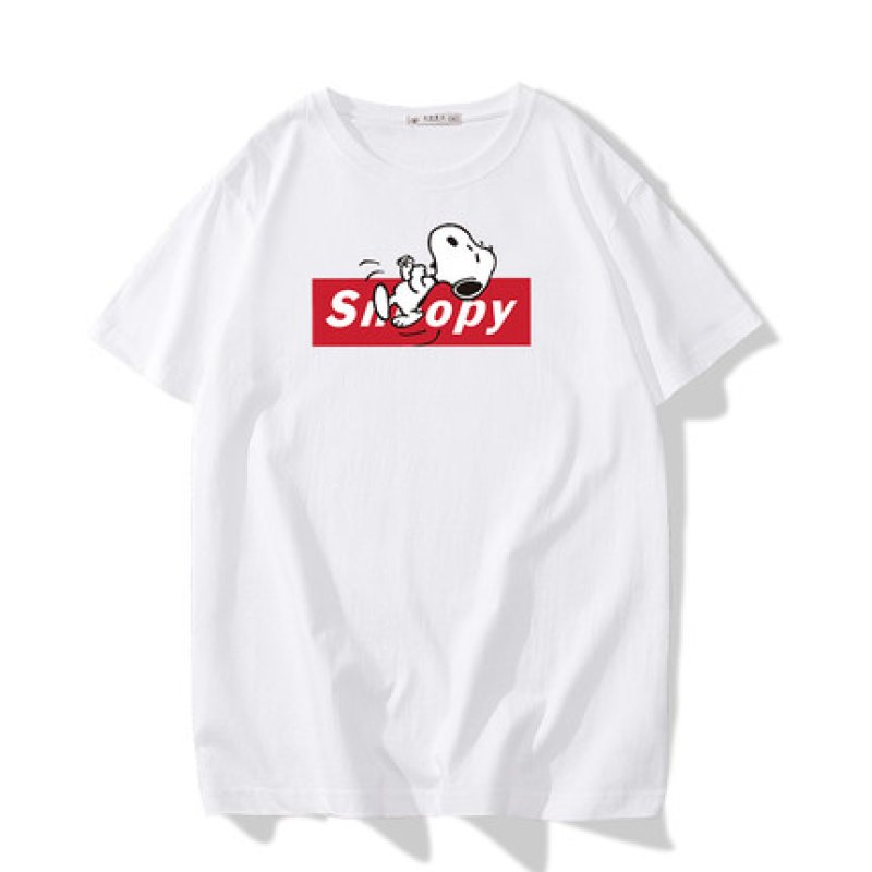 画像2: Red Box x Snoopy print t-shirts  　ユニセックス 男女兼用レッドボックス×スヌーピープリントTシャツ (2)