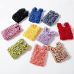 画像1: Hand pleated bag Eco-friendly shopping bag  shoulder tote bag　ハンドプリーツ絞りポータブルエコショルダートートバッグ (1)