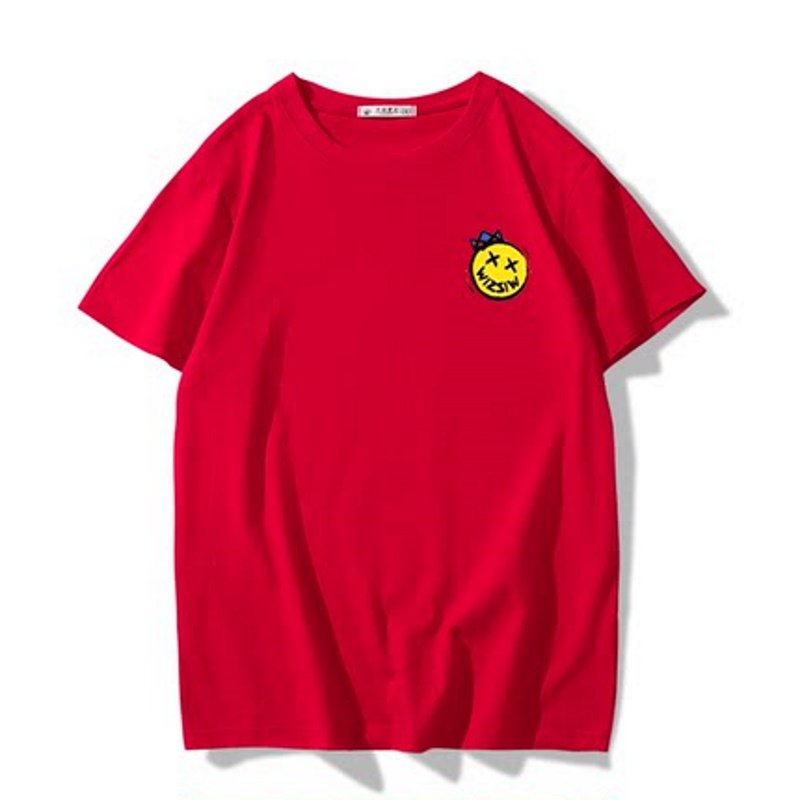 画像3: Cross eye smile print t-shirts   ユニセックス 男女兼用クロスアイスマイルプリントTシャツ (3)