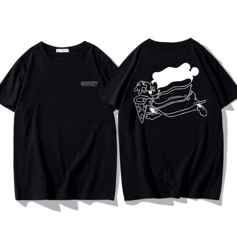 画像2: Magician mickey mouse print t-shirts  　ユニセックス 男女兼用マジシャンミッキーマウス ミッキープリントTシャツ (2)