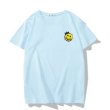 画像5: Cross eye smile print t-shirts  　ユニセックス 男女兼用クロスアイスマイルプリントTシャツ (5)