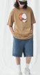 画像5: UNF coconut printing t-shirts  　ユニセックス 男女兼用ココナッツプリントTシャツ (5)