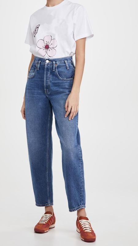 画像8: four-leaf clover cherry blossom smiley faceprint T-shirt　フォーリーブス＆チェリーブロッサム＆スマイリープリント半袖Tシャツ  (8)