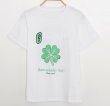 画像12: four-leaf clover cherry blossom smiley faceprint T-shirt　フォーリーブス＆チェリーブロッサム＆スマイリープリント半袖Tシャツ  (12)