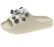 画像1: 3D kaws flops soft bottom sandals slippers Beach sandals 　ユニセックス男女兼用3Dカウズフリップフロップ  シャワー ビーチ サンダル (1)