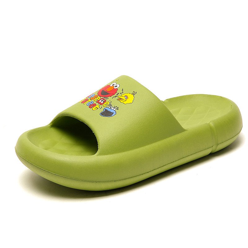 画像4: Sesame street flops soft bottom sandals slippers Beach sandals ユニセックス男女兼用セサミストリートフリップフロップ  シャワー ビーチ サンダル (4)