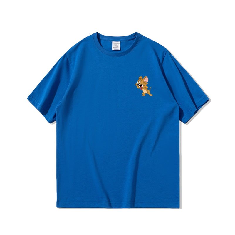 画像3: Tom and Jerry One Point T-shirt　ユニセックス 男女兼用トムとジェリーワンポイントプリントTシャツ (3)