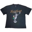 画像1: Women's Vintage LOONEYTUNES BUGS BUNNY short-sleeved T-shirt バッグス・バニー バッグスバニー ヴィンテージ加工 プリント半袖Tシャツ ルーニー・テューンズ (1)