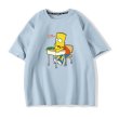 画像6: Study Bart Simpson T-shirt　ユニセックス 男女兼用スタディーバートシンプソンプリントTシャツ (6)