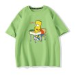 画像13: Study Bart Simpson T-shirt　ユニセックス 男女兼用スタディーバートシンプソンプリントTシャツ (13)