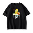 画像2: Study Bart Simpson T-shirt　ユニセックス 男女兼用スタディーバートシンプソンプリントTシャツ (2)