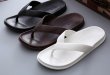 画像4: Leather simple tong sandal ssandals slippers     ユニセックス男女兼用レザーシンプルトングサンダルシャワーサンダル ビーチサンダル　 (4)
