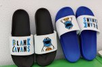 画像2: Sesame street Cookie Monster slippers flip flops  soft bottom sandals slippers  プラットフォームフリップフロップSesame streetセサミストリートクッキーモンスターサンダルシャワーサンダル ビーチサンダル　ユニセックス男女兼用　 (2)