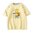 画像3: Study Bart Simpson T-shirt　ユニセックス 男女兼用スタディーバートシンプソンプリントTシャツ (3)
