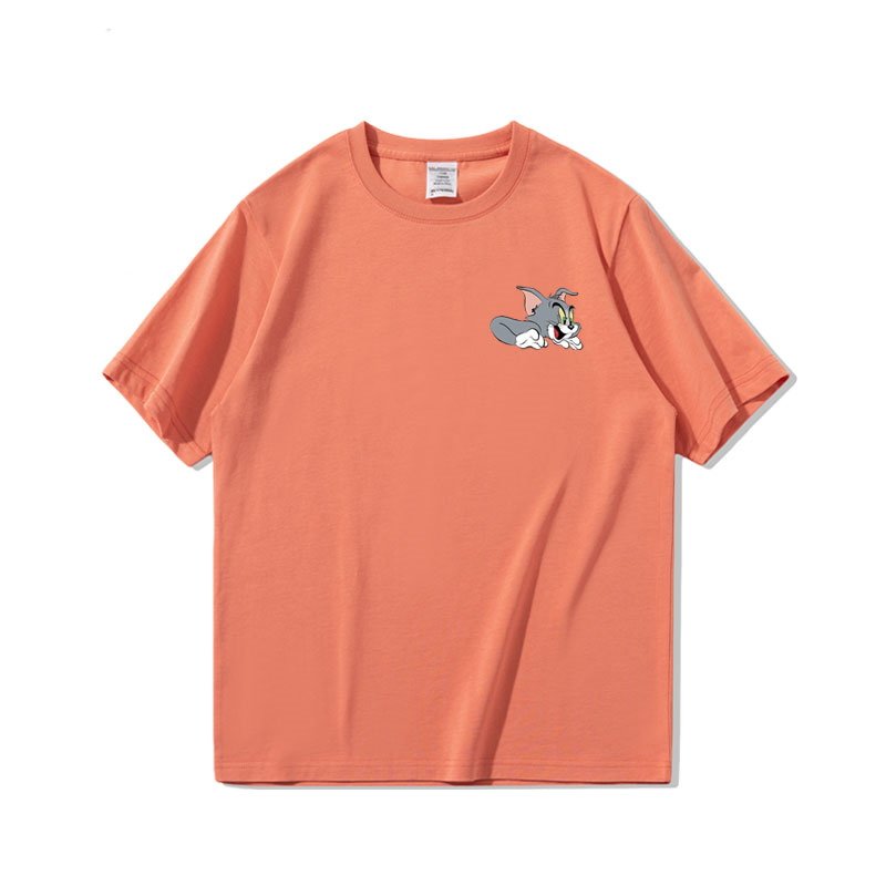 画像13: Tom and Jerry One Point T-shirt　ユニセックス 男女兼用トムとジェリーワンポイントプリントTシャツ (13)