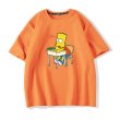 画像12: Study Bart Simpson T-shirt　ユニセックス 男女兼用スタディーバートシンプソンプリントTシャツ (12)