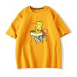 画像9: Study Bart Simpson T-shirt　ユニセックス 男女兼用スタディーバートシンプソンプリントTシャツ (9)
