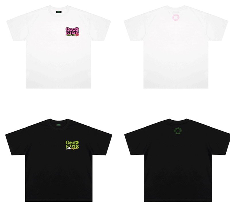 画像7: Unisex FFF official joint AFGK T-shirt 男女兼用 ユニセックスA Few Good Kidsロゴ刺繍半袖Tシャツ (7)