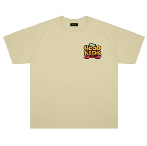 画像1: Unisex FFF official joint AFGK T-shirt　男女兼用 ユニセックスA Few Good Kidsロゴ刺繍半袖Tシャツ (1)