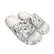 画像1: 22 Snoopy print flip flops soft bottom sandals slippers  スヌーピー 総柄 プラットフォーム フリップフロップ  シャワー ビーチ サンダル  (1)