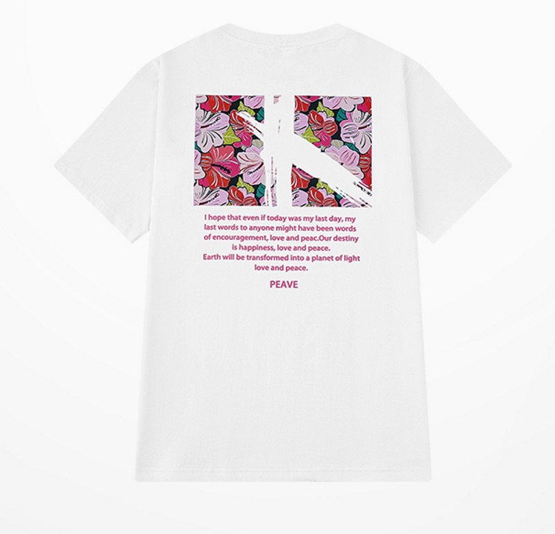Flower サイン入りTシャツ USA製 80s OLD STUSSY 