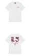 画像5: Flower motif T-shirt　ユニセックス 男女兼用フラワーモチーフプリントTシャツ (5)