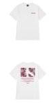 画像5: Flower motif T-shirt　ユニセックス 男女兼用フラワーモチーフプリントTシャツ (5)