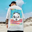 画像5: Angry pandaT-shirt　ユニセックス 男女兼用アングリーパンダヒップホップオーバーサイズTシャツ (5)