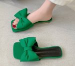 画像7: fairy style bow sandals slippers 　ダウンボウ リボンフェアリーフラットサンダルスリッパ    (7)