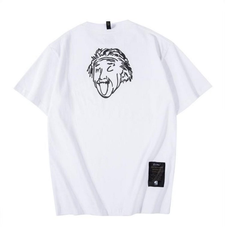 画像3: Einstein print T-shirt ユニセックス 男女兼用アインシュタインプリントTシャツ (3)