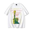 画像3: the statue of Liberty print T-shirt　ユニセックス 男女兼用自由の女神プリントTシャツ (3)