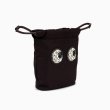 画像6:  Rhinestone Eyeball Small Drawstring bag tote shoulder bag　ラインストーンファイアーボール目玉巾着スモールトートショルダーバッグ (6)
