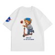 画像4: Nasa Tennis & Kickboard Bear&Scooter Print T-shirt　ユニセックス 男女兼用ナサテニス&キックボード&スクーターベア熊プリントTシャツ (4)