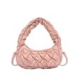 画像4: Leather quilted underarm bag tote bag　キルティングギャザーレザーアンダーアームショルダー (4)