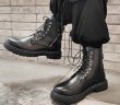 画像2: Men's  Lace-up leather Martin boots　メンズレザーレースアップマーティンブーツ (2)