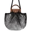 画像1:  Mesh Le Preage Fillet Hollow Storage tote shoulder bag　メッシュ ネット フィレ トートショルダーバッグ エコバッグ (1)