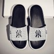 画像6: NY New York Yankees Monogram slippers flip flops  soft bottom sandals slippers   ユニセックス男女兼用NY ニューヨークヤンキースモノグラムプラットフォームフリップフロップサンダルシャワーサンダル ビーチサンダル　 (6)